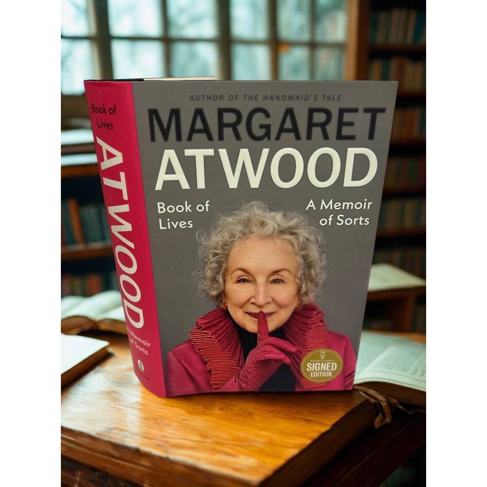 SIGNED Margaret Atwood Book of Lives